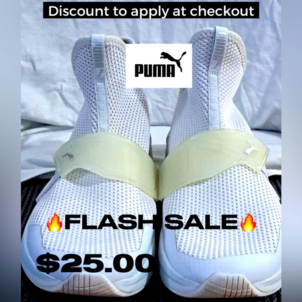 🌸3 for $30 Puma Provoke XT Mid 'Grey Metallic Silver' 194111‑03 sneaker